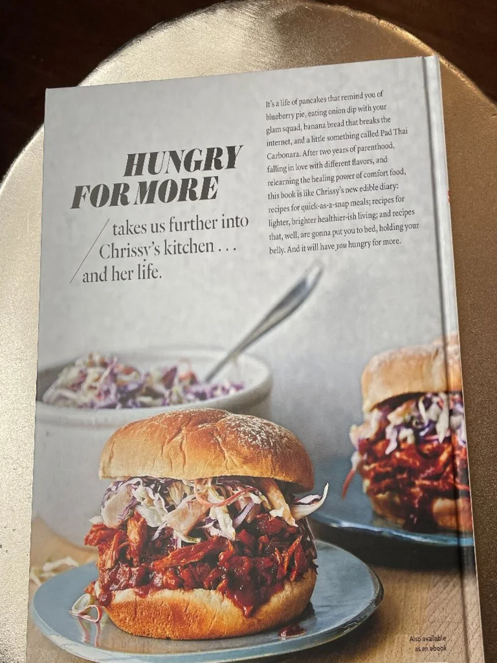 Cravings Hungry for More by Chrissy Teigen Cookbook